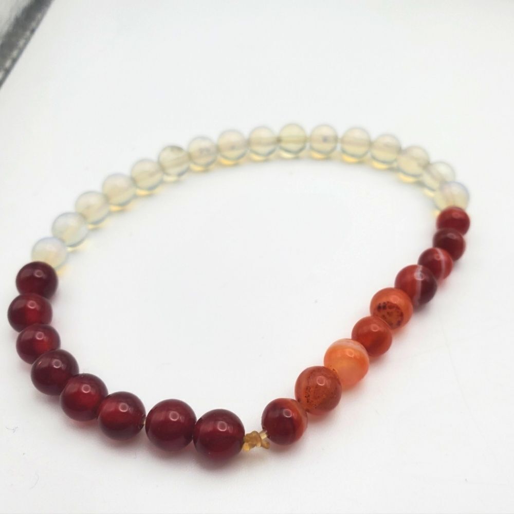 Lava beaded Chakra healing bracelet‎